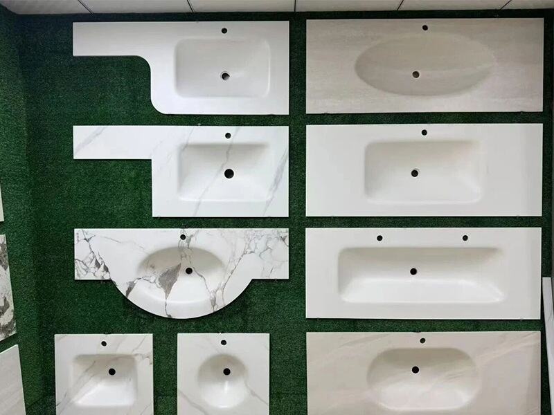 Sintered Stone Hot Bending Integrated Basin