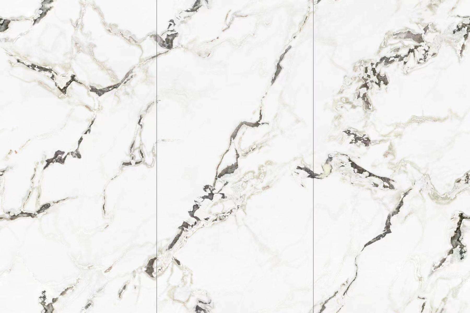 Dover White Sintered Stone Slab