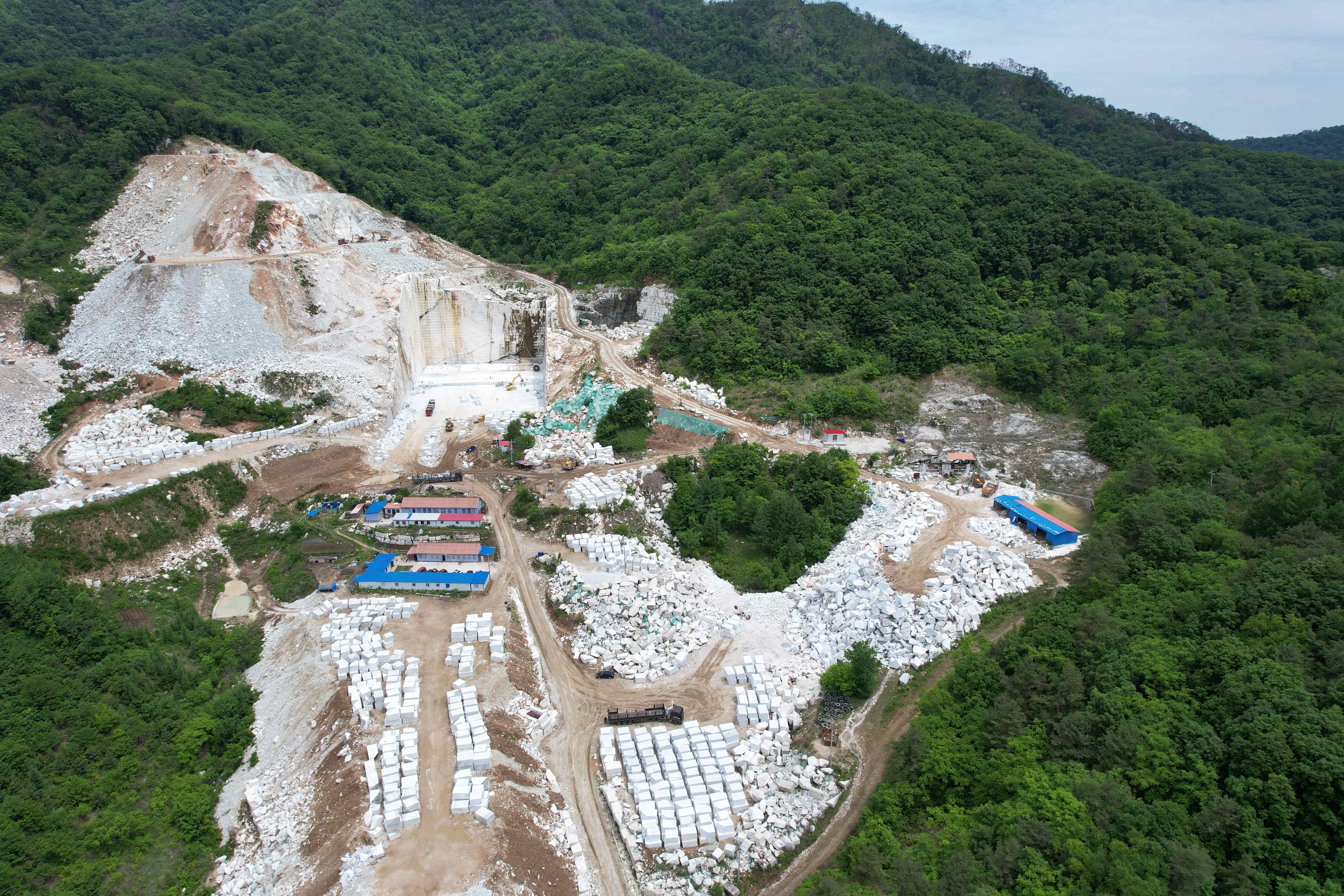 Premium Marble Blocks for Large-Scale Projects | YUSHI STONE