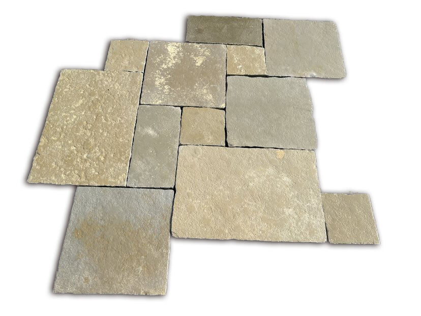 Honed Versailles French Pattern Limestone Floor Tiles