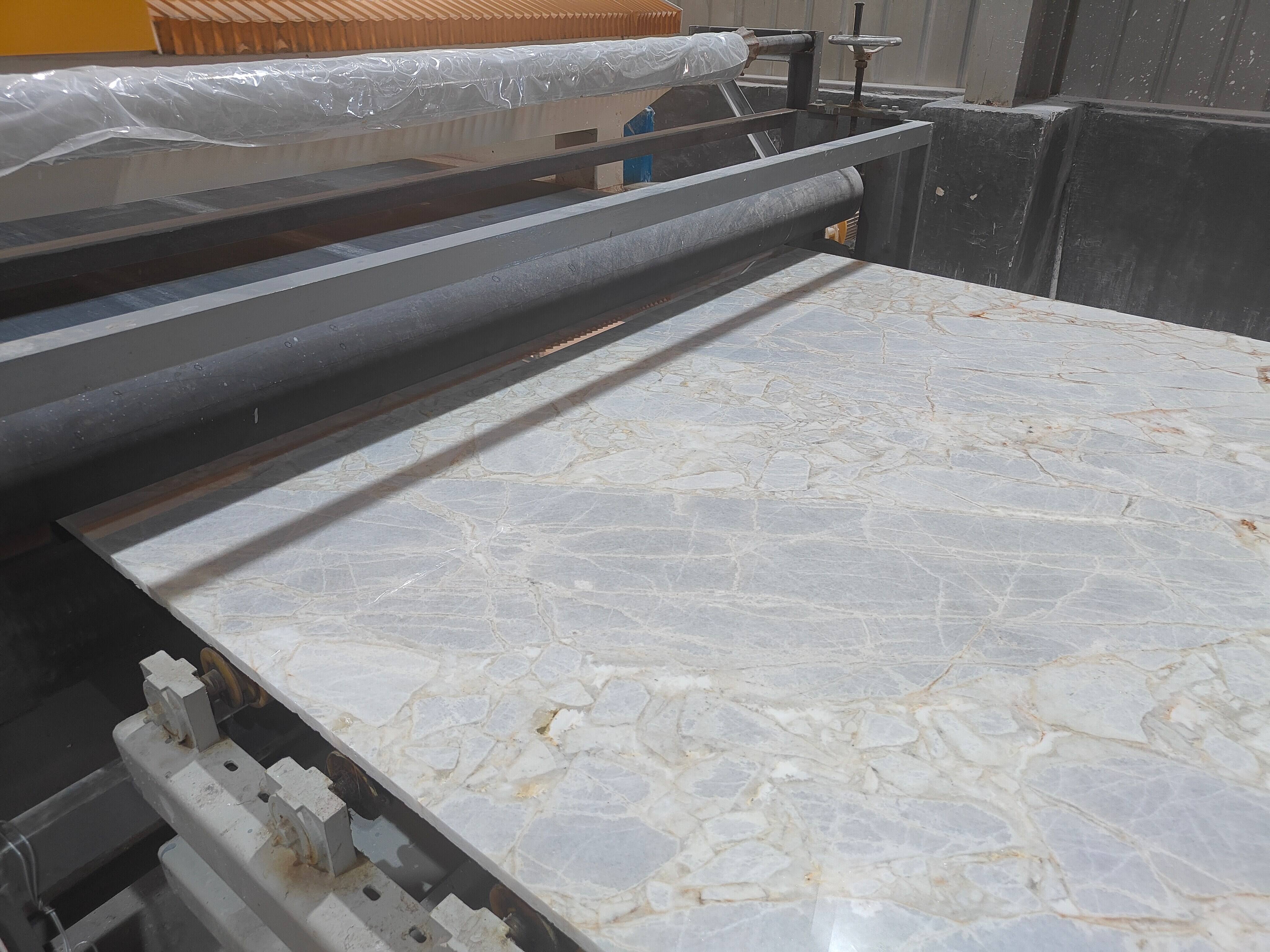 高級大理石工場スラブ生産サービス