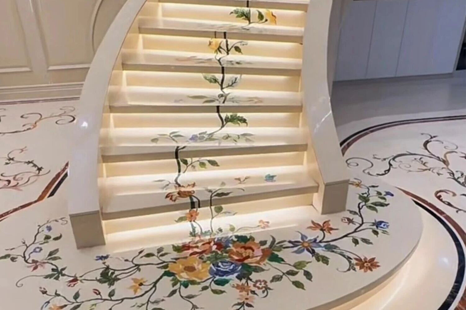 Flower Design Waterjet Pattern Floor (4).jpg