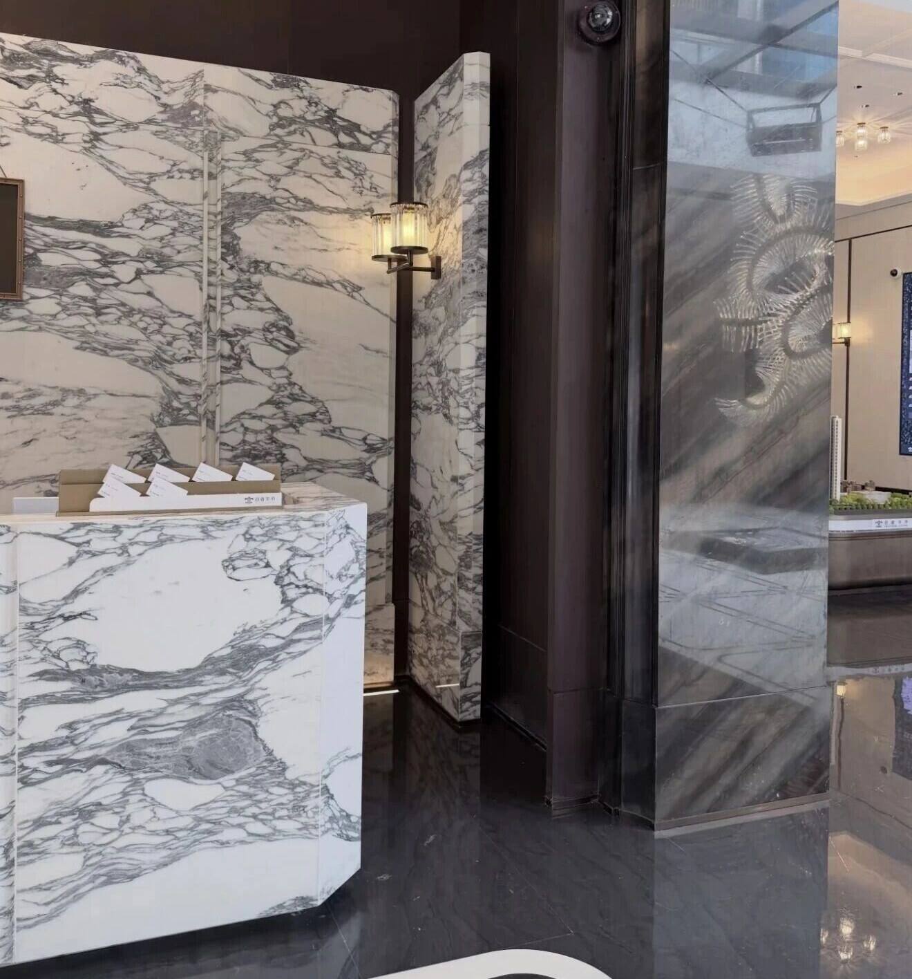 Arabescato Marble Reception Desk Project (2).jpg