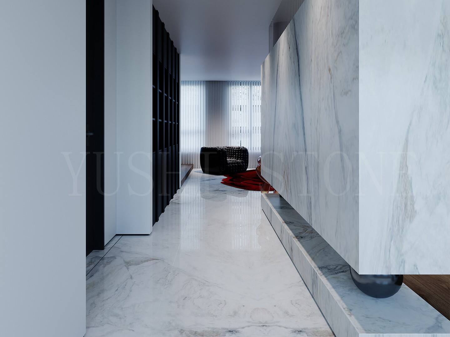 Classic Style White Marble for High-End Residential and Hospitality Projects