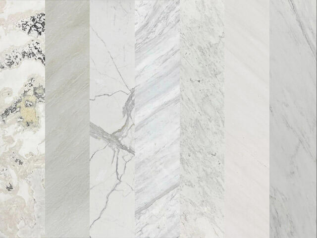 Which of These Popular White Marbles Is Your Favorite?