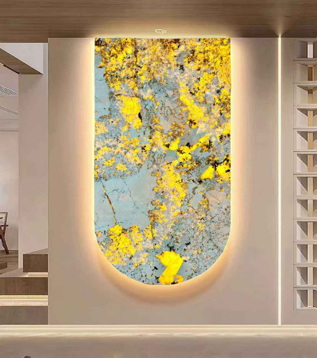 Backlit Quartzite: A Stunning Translucent Stone for Luxury Interiors