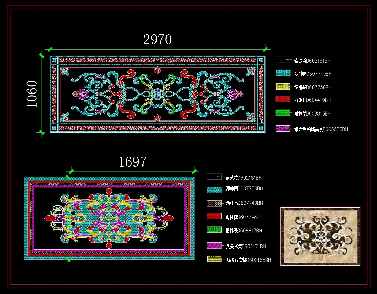 Loyihalaringizni yuqori sifatli marmar pol CAD bloklari bilan yanada takomillashtiring
