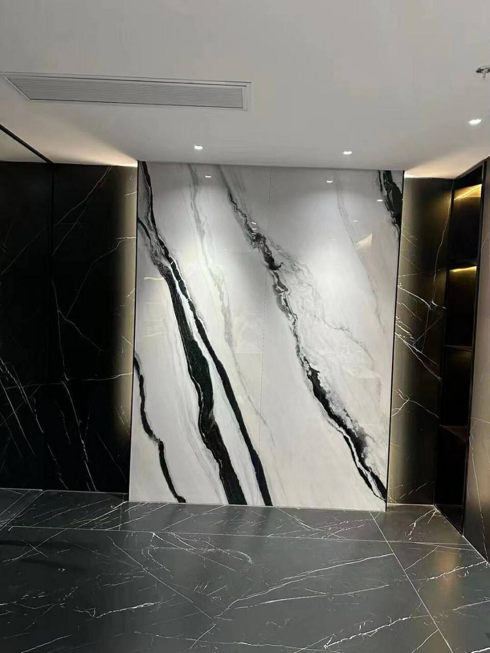 Panda White Sintered Stone: Industrial-Grade Large-Format Panels, 3200× ...