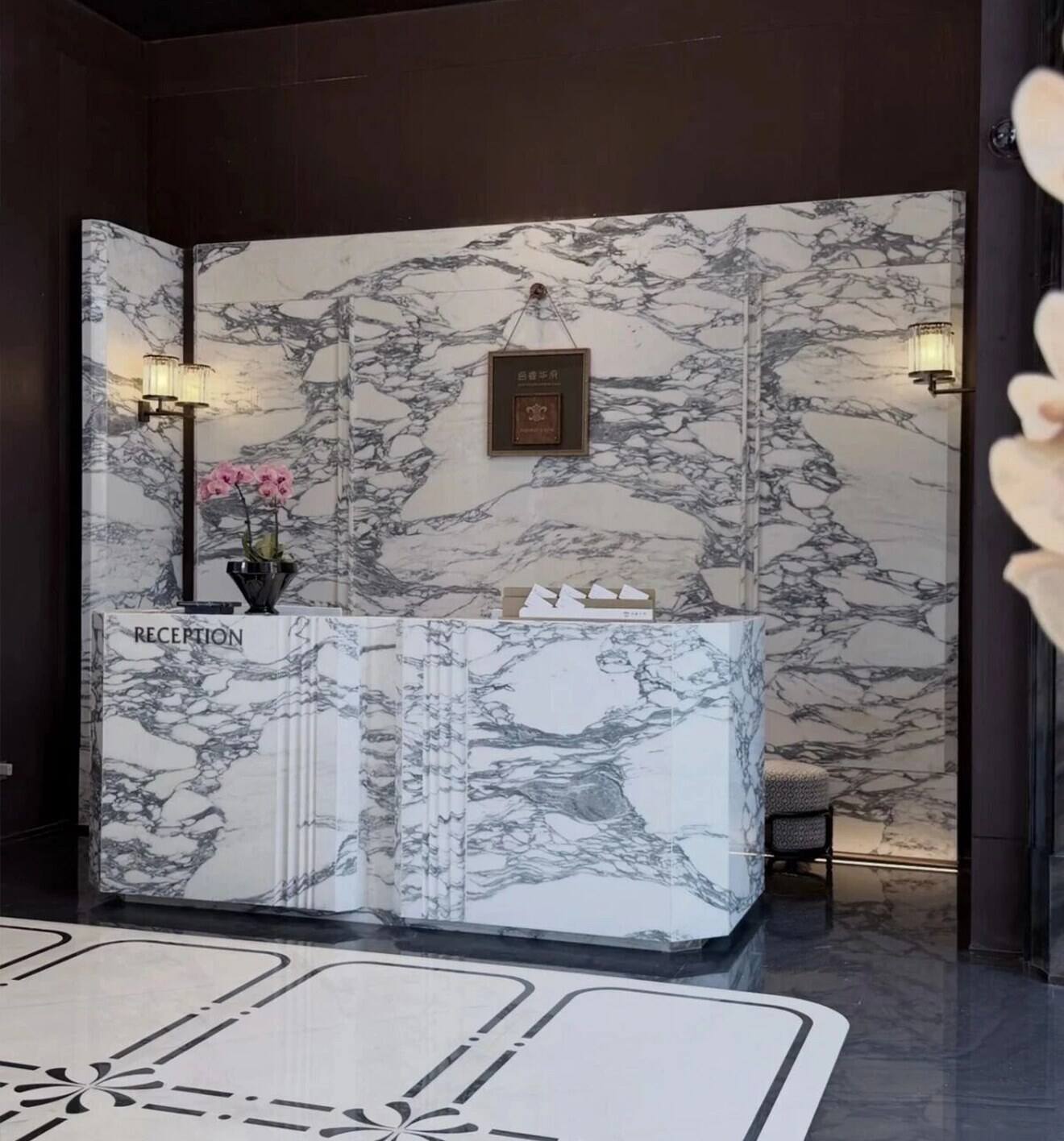 Arabescato Marble Reception Desk Project (6).jpg