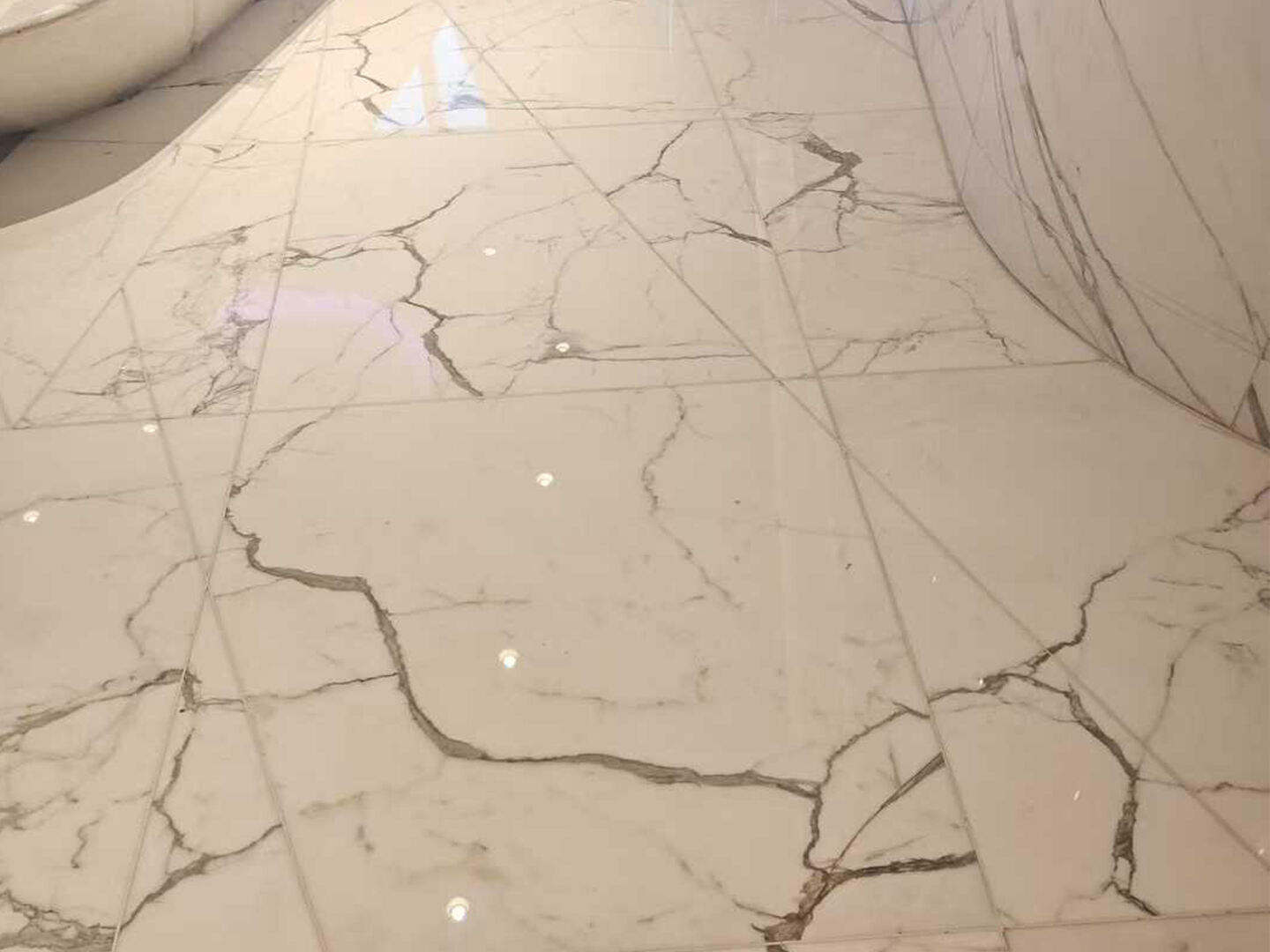 Hotel White Calacatta Marble Floor Tile Project (8).jpg