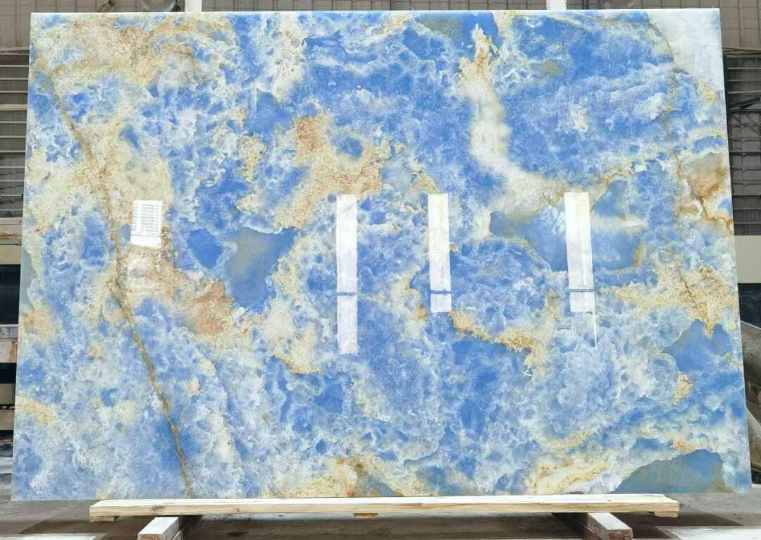 ブルーマーブルオニキスの優雅さを発見してください