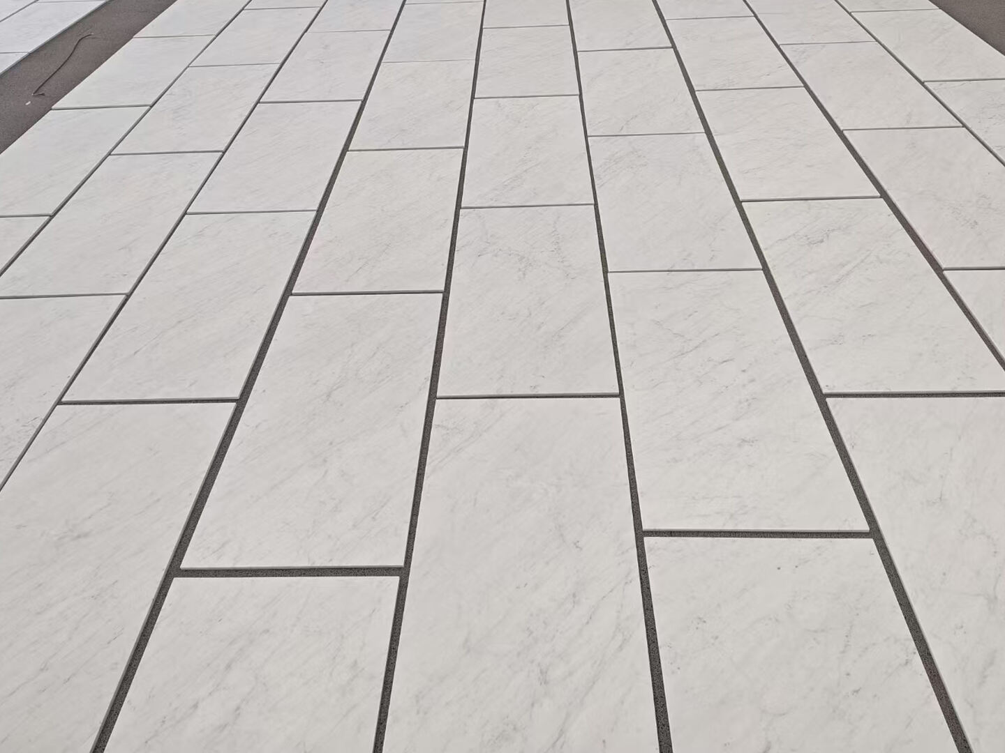 Custom cut-to-size Bianco Carrara Marble Tile