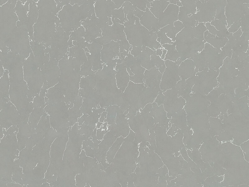 Grey Artificial Marble Slab with White Fine Lines