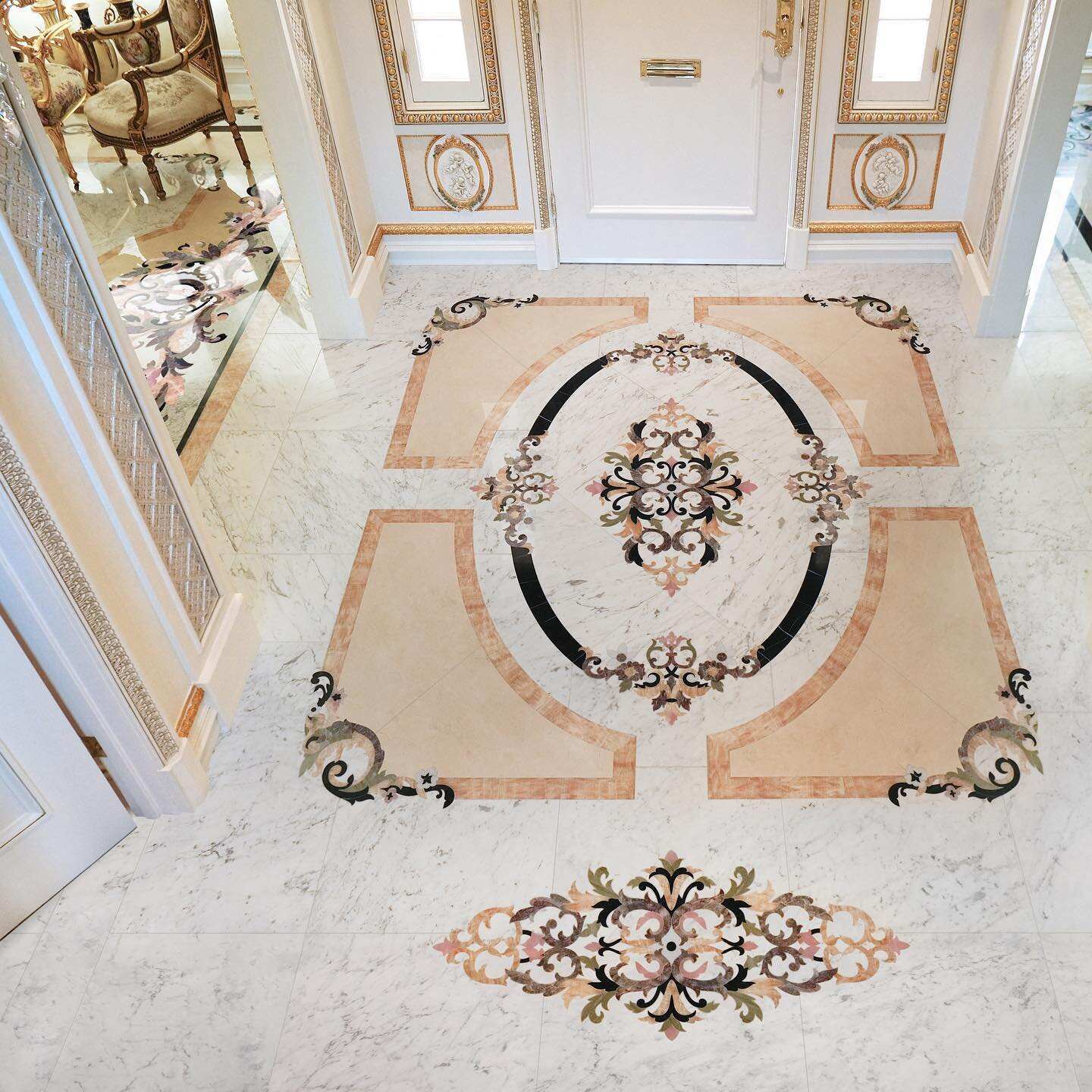 Custom Stone Designs for Shopping Malls and Office Buildings