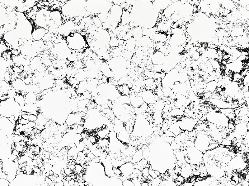 Artificial Panda White Engineered Marble Slab