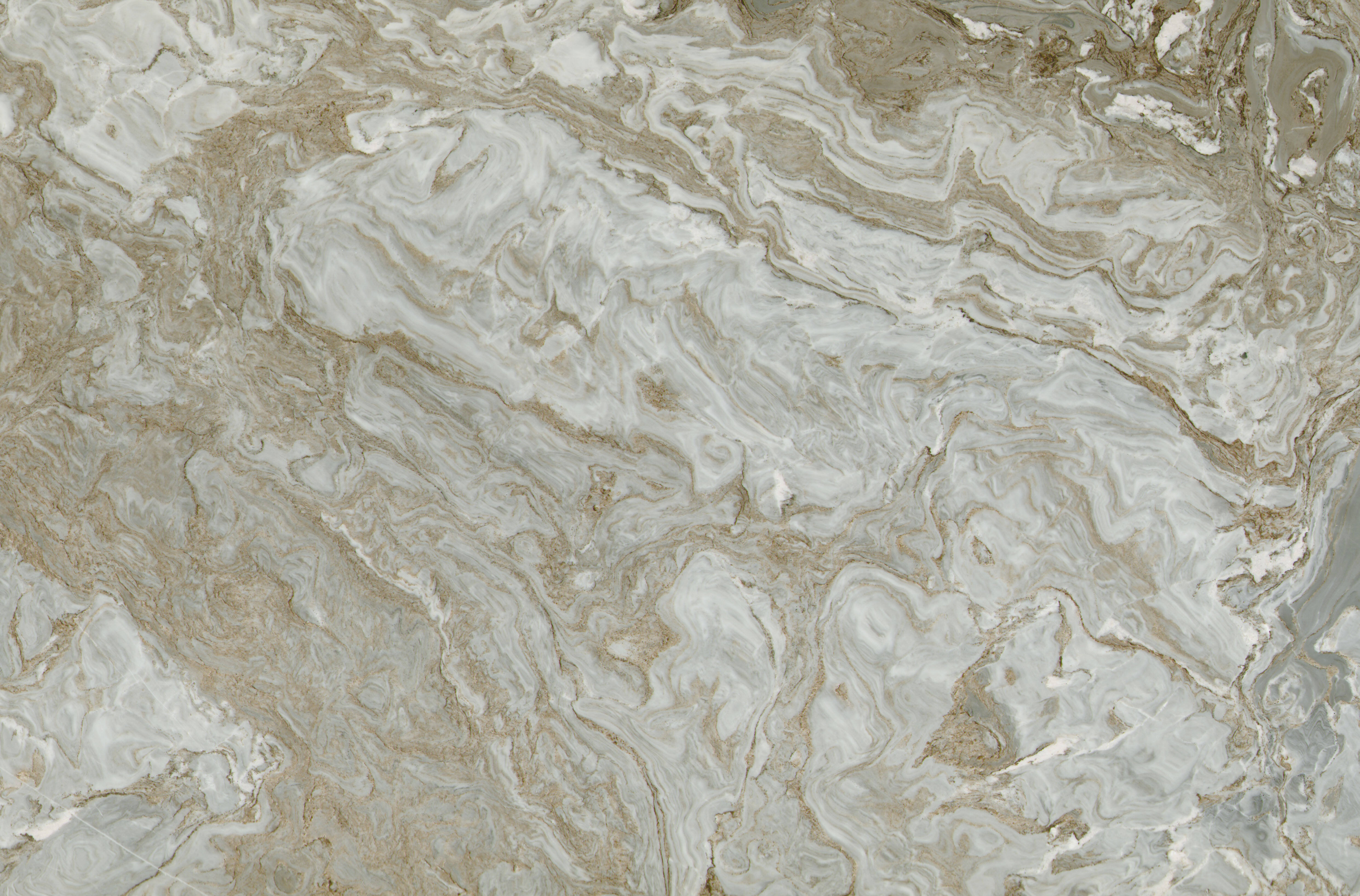 Avalanche White Brown Marble