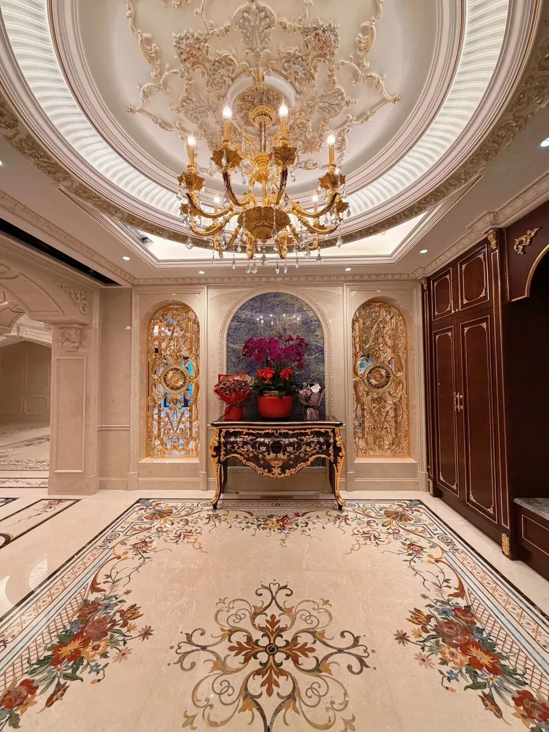 Luxury Waterjet Marble Inlay Villa Project (4).jpg