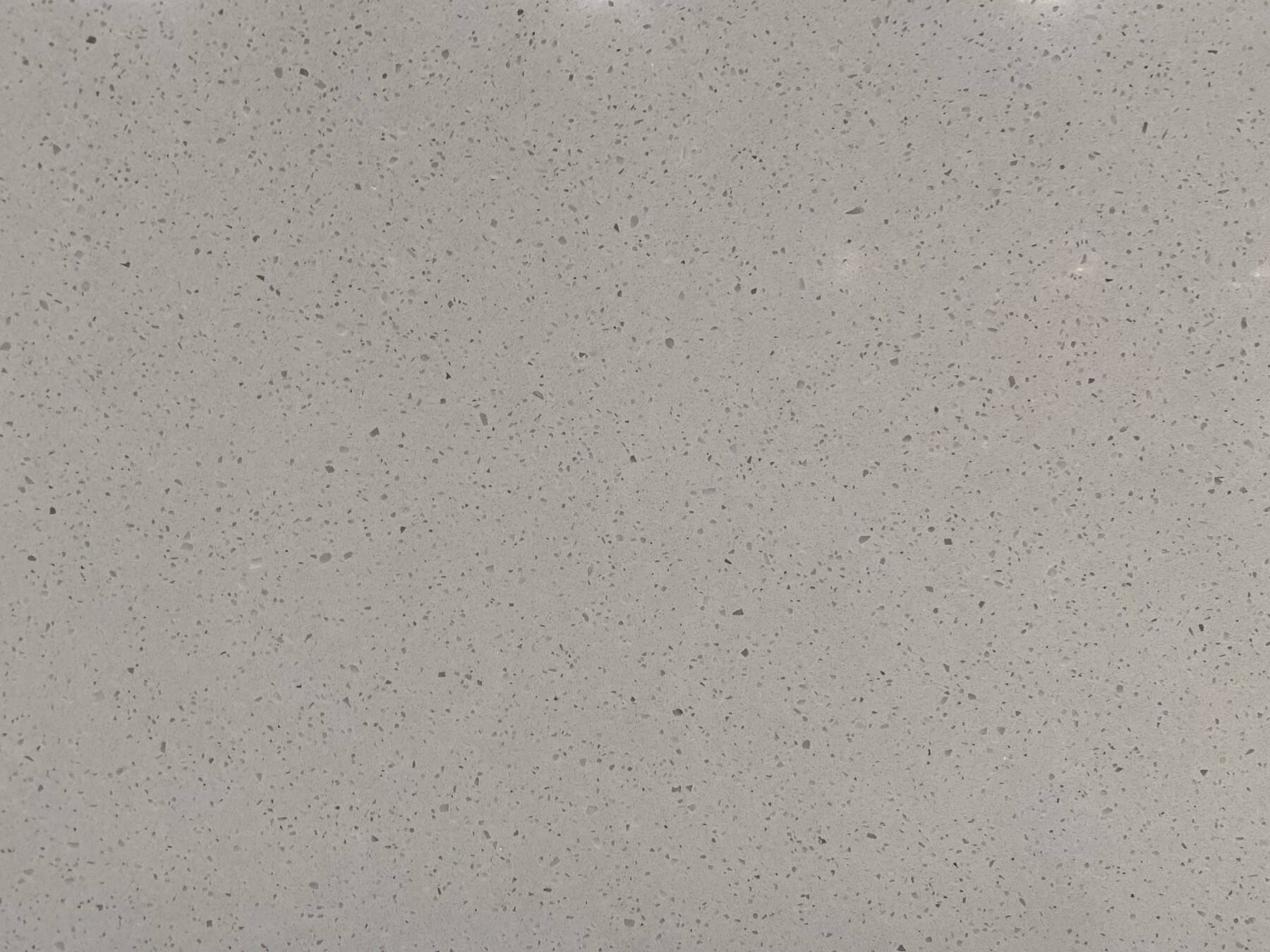 White Terrazzo with Small Particles 