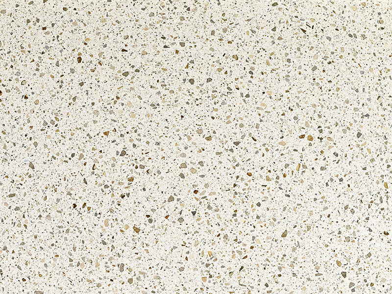 Artificial Color Crystal Beige Terrazzo Slab