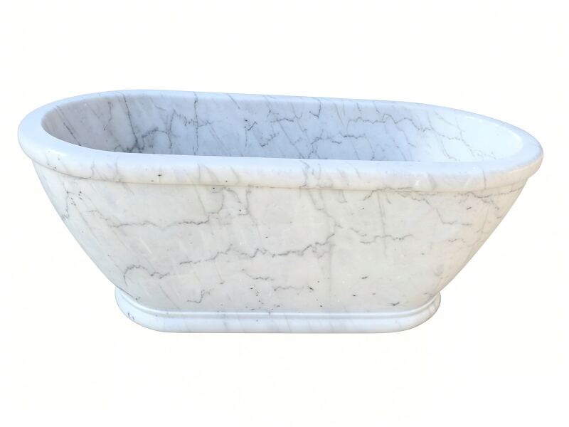 Bianco Carrara-marmeren badkuip