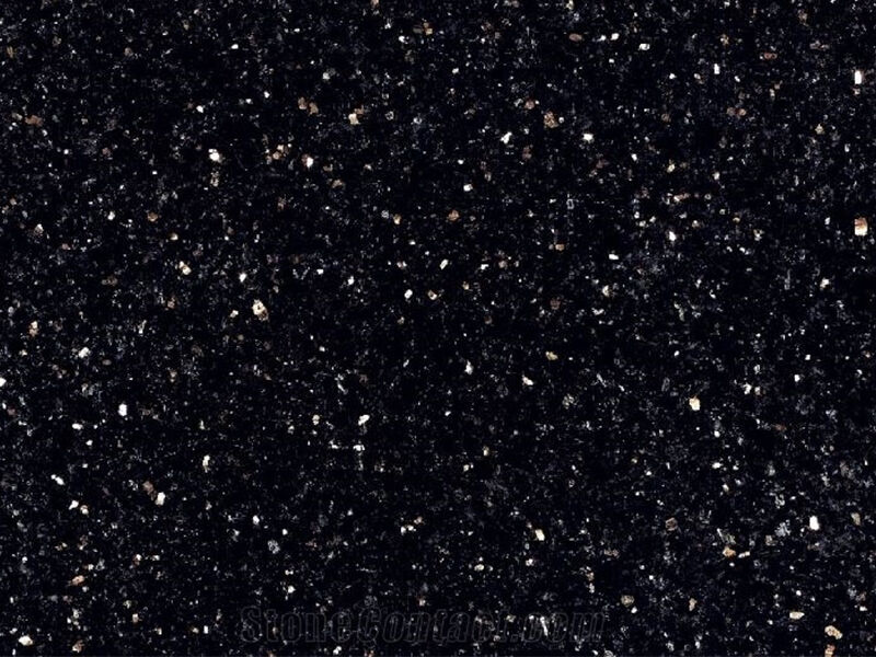 Black Galaxy Granite Slab