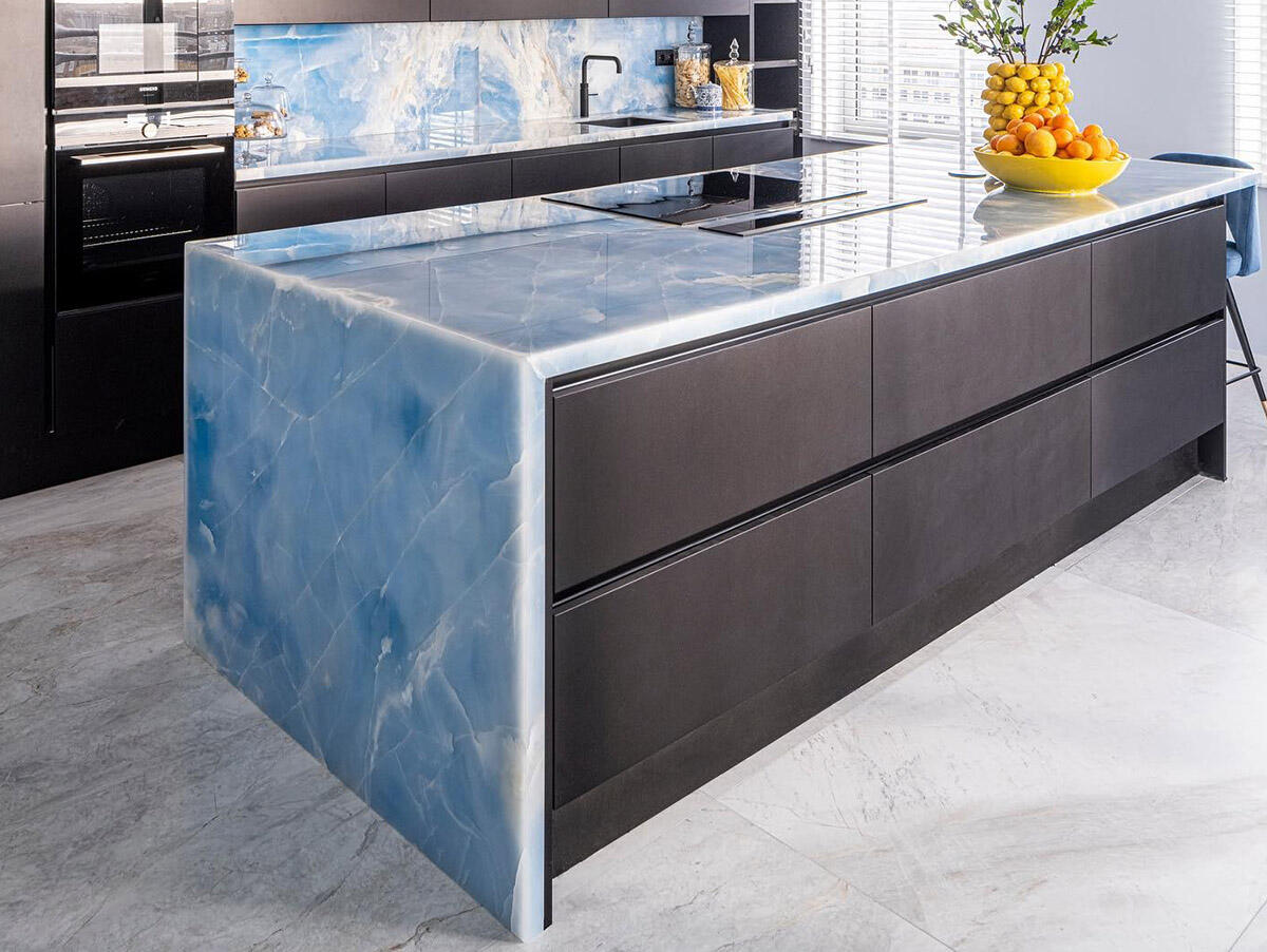 Хувь хүний зориулалтаар хийсэн Onyx Marble: B2B дизайны гэрэл-засварлаг ...
