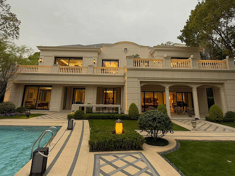 Luxury Villa Full-Estate Natural Stone Project