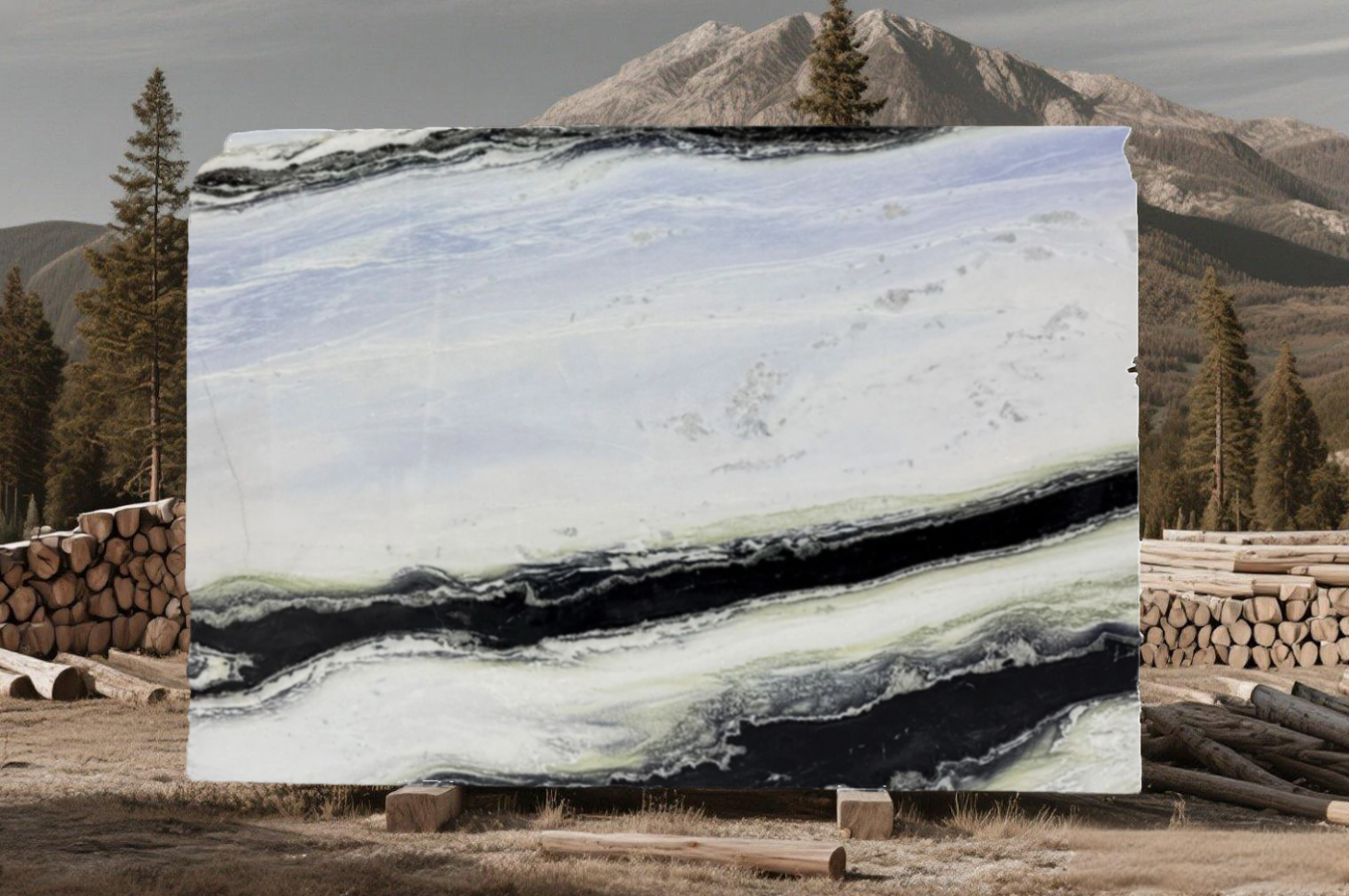 Modern Luxury with Panda White Marble