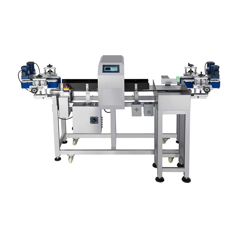 Industrial Metal Detector with Bottle Clamping System for Food & Beverage