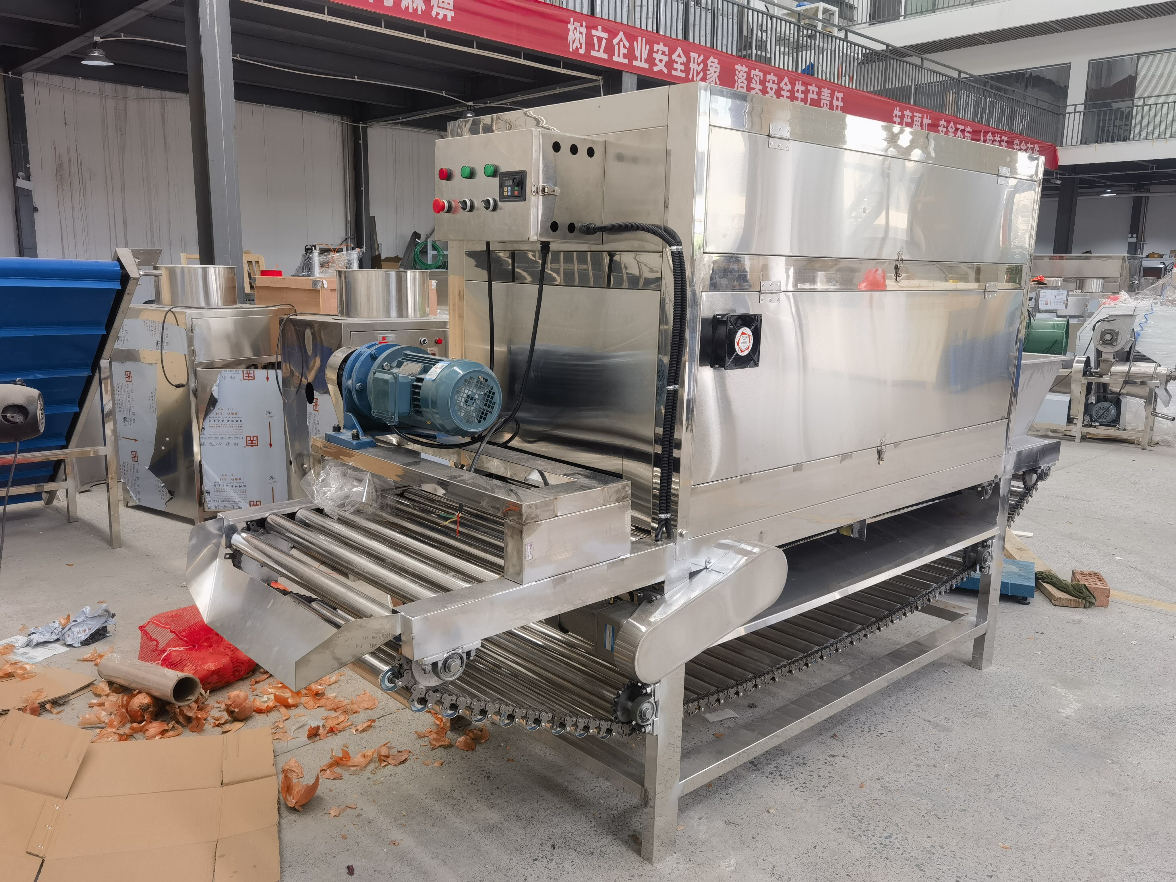 Electric Garlic Peeler | High-Efficiency Automatic Garlic Peeling Machine