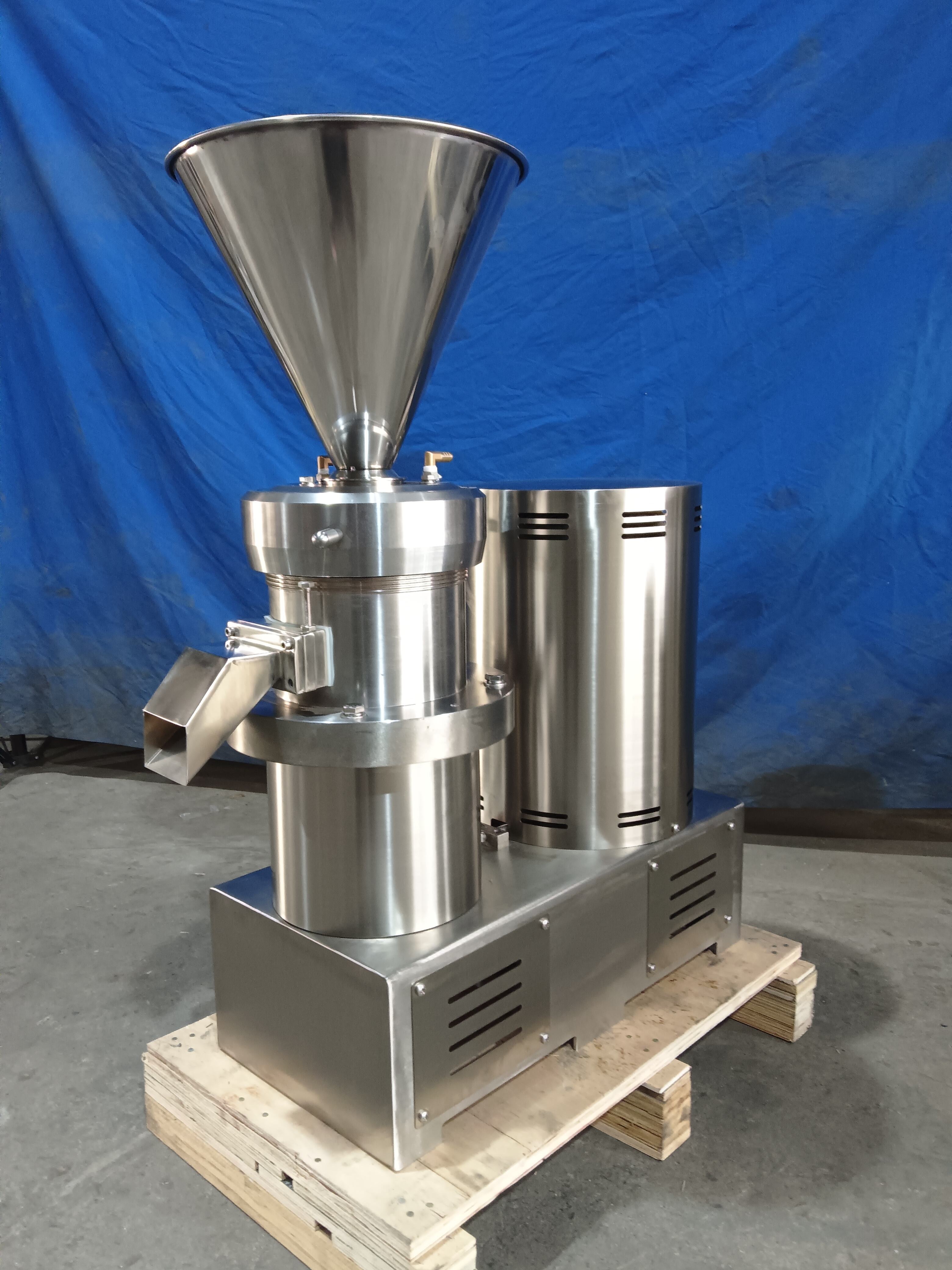 Colloidal Mill Homogenizer: Finest Particles for All Paste Products – Ideal for Sauce, Butter & Tahini Making Machines