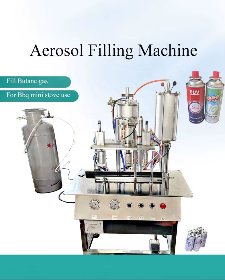 CE Certified Aerosol Filling Machine — Automatic Line for Multi-Type Spray Can Production