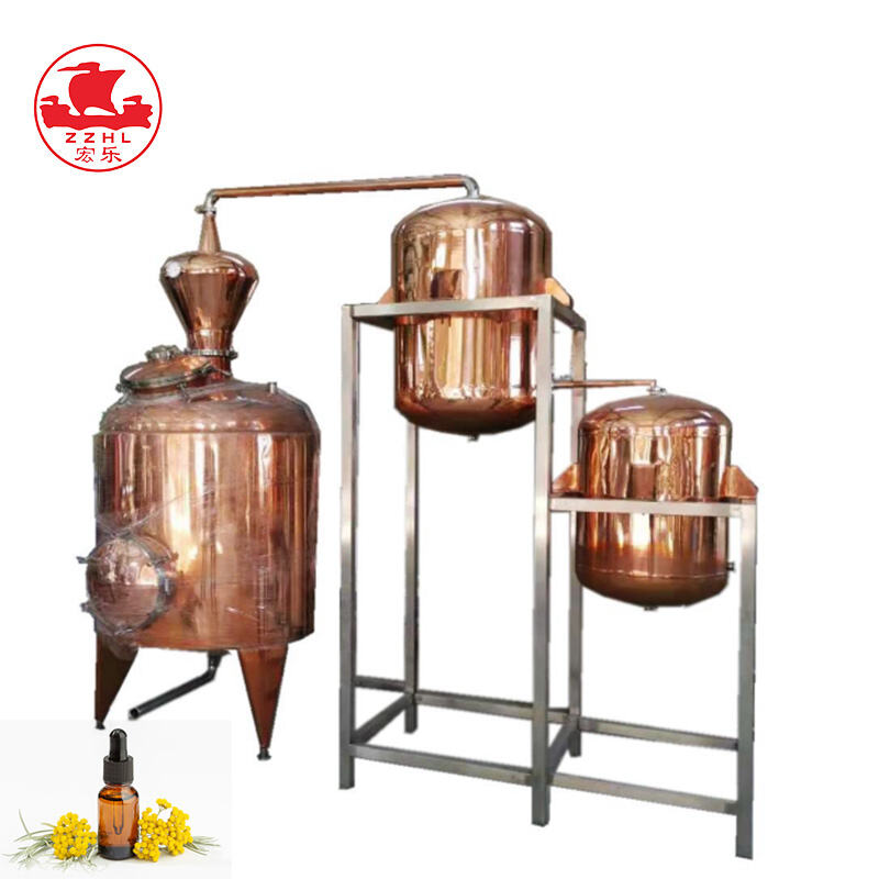 High-Capacity Oil Extraction Tank | Commercial Essential Oil Distiller ...