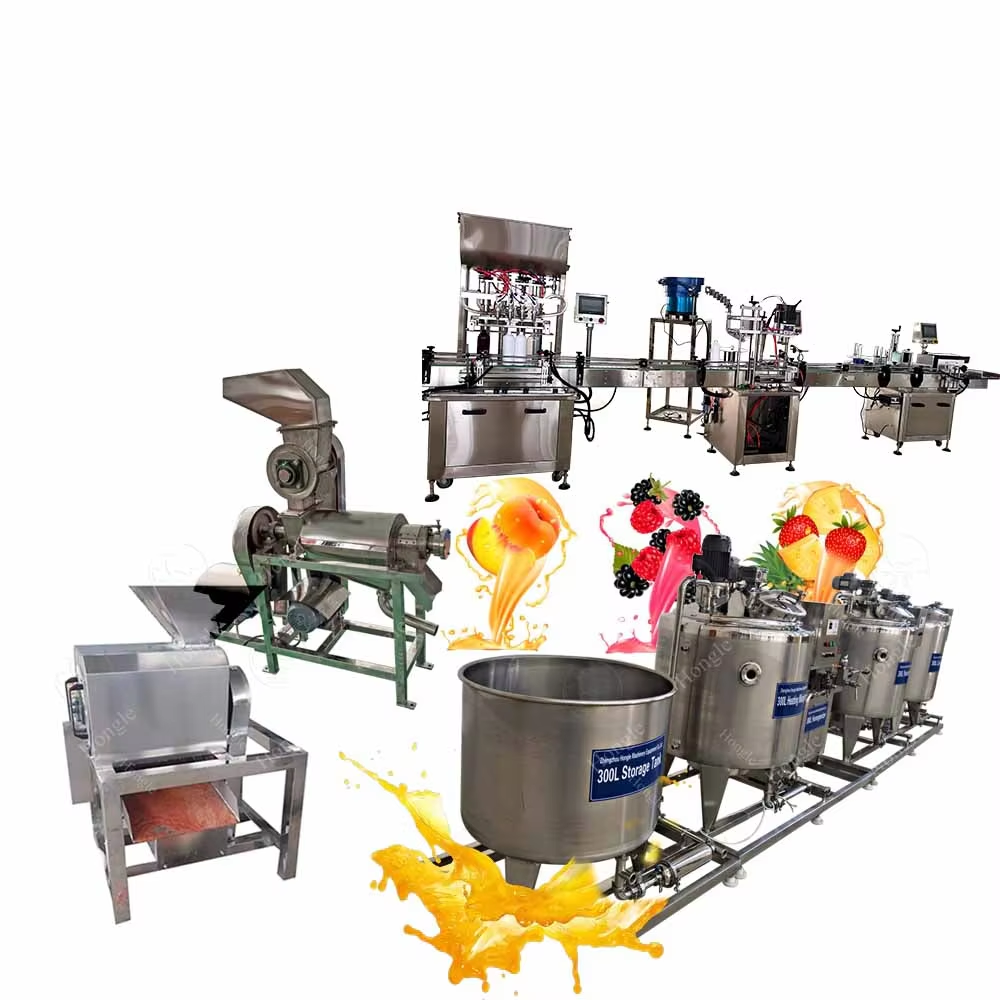 Apa Saja Tahapan Proses pada Jalur Produksi Jus?