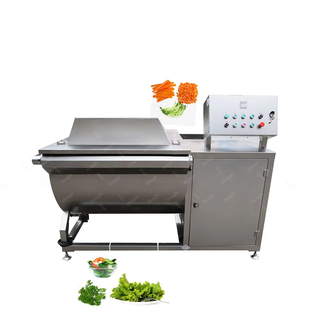 Industrial Carrot Washer | Efficient batch cleaning and gentle handling