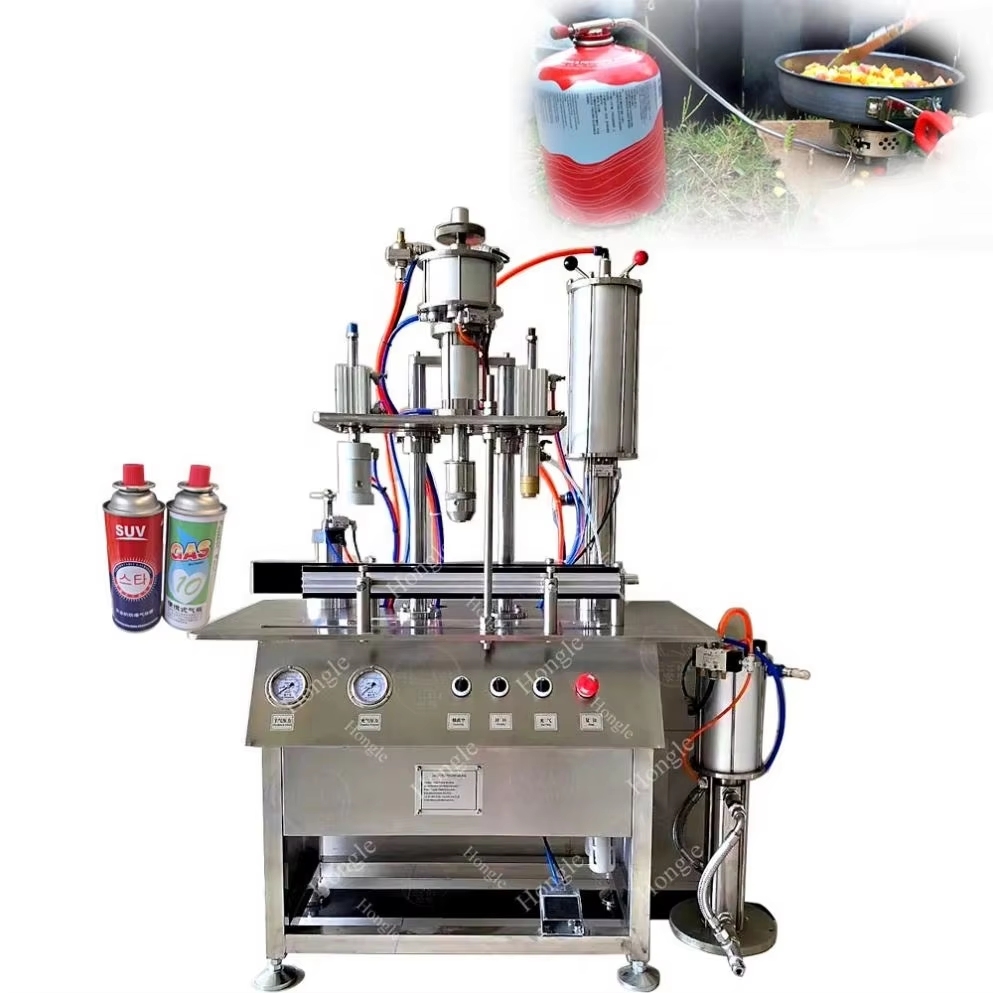 Industrial Spray Can Filling Machines | Precision Aerosol Can Fillers