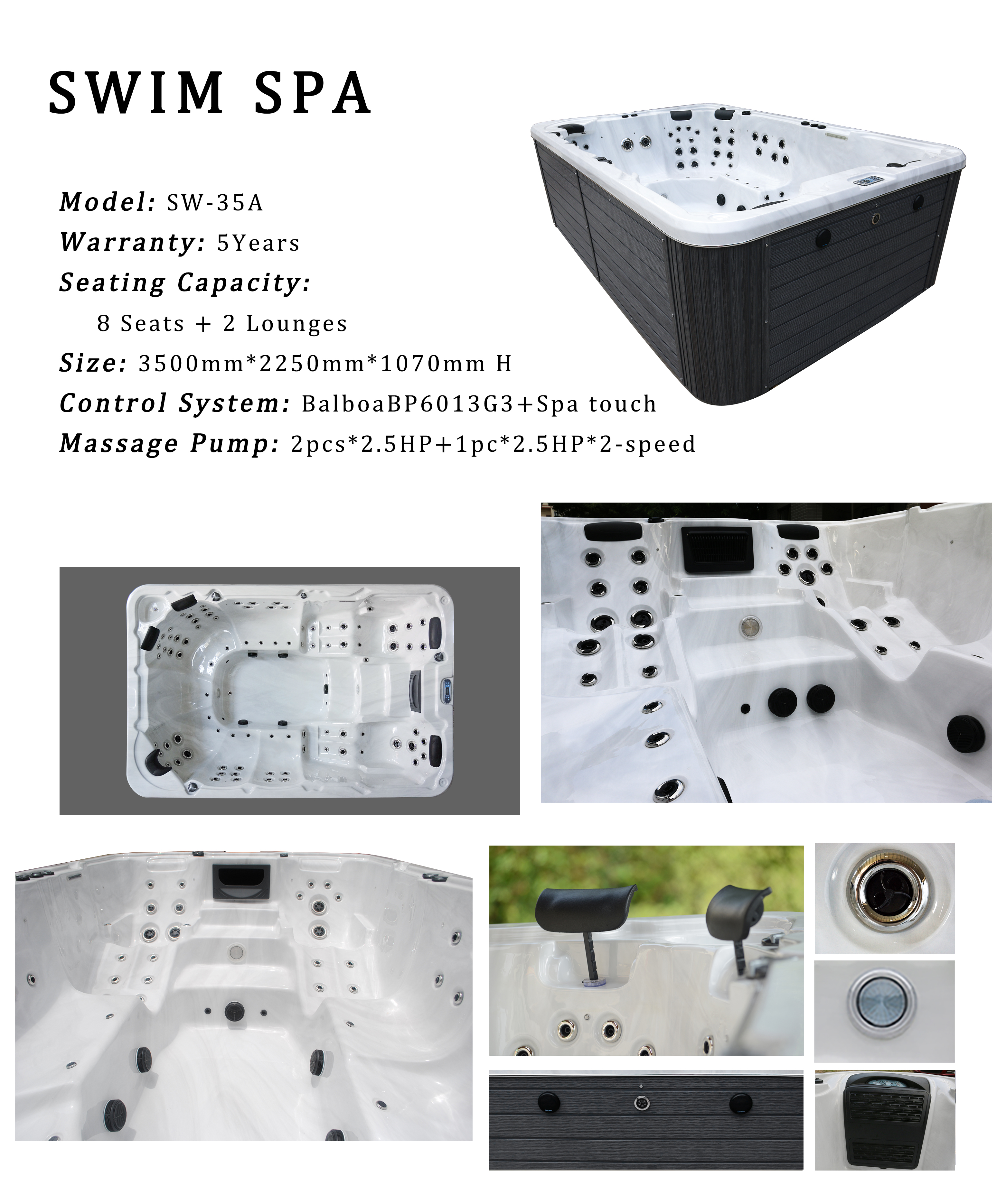 Swimming series SW-35A manufacture