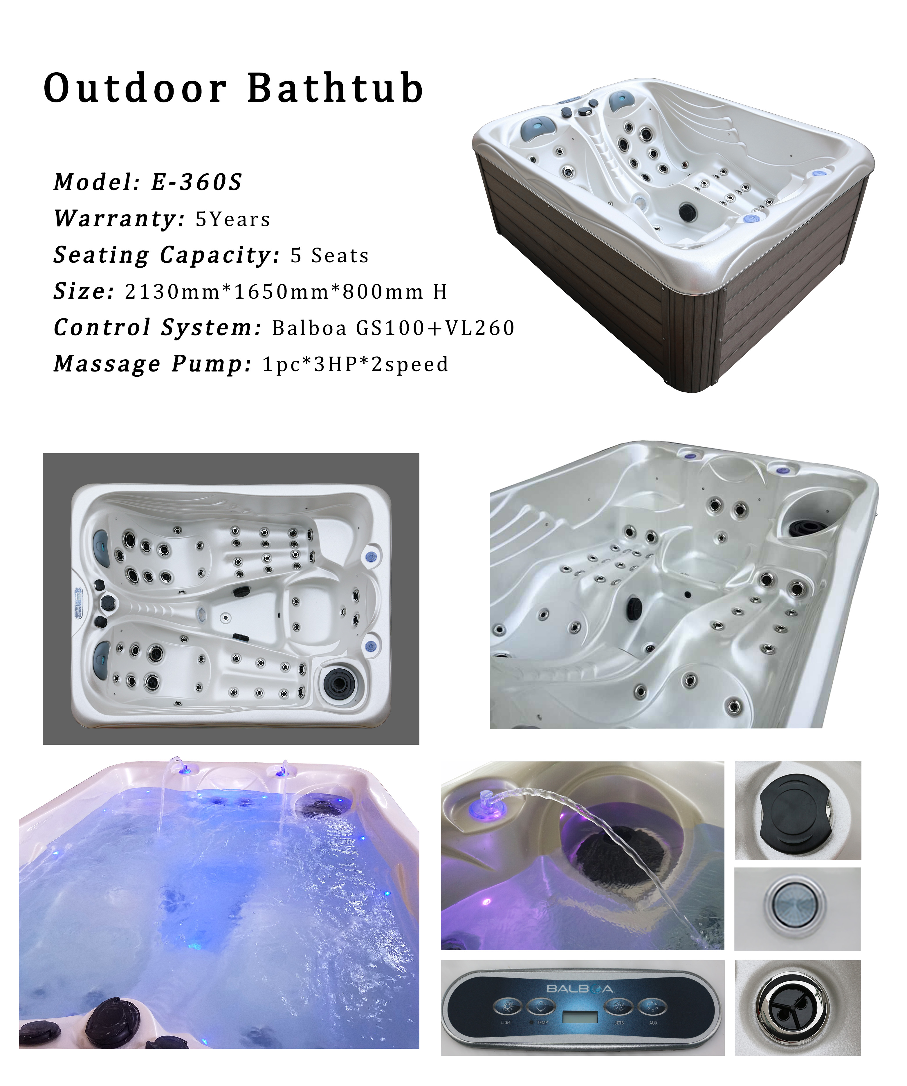 Paradise series E-360S supplier