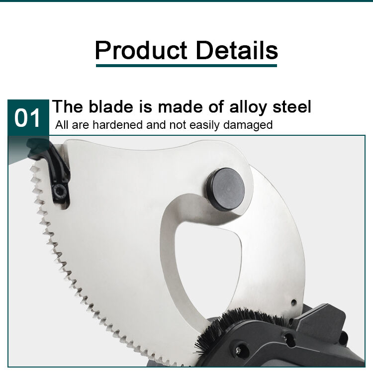 ec 50m battery powered electric ratchet cable cutter for armored cable acsr-5