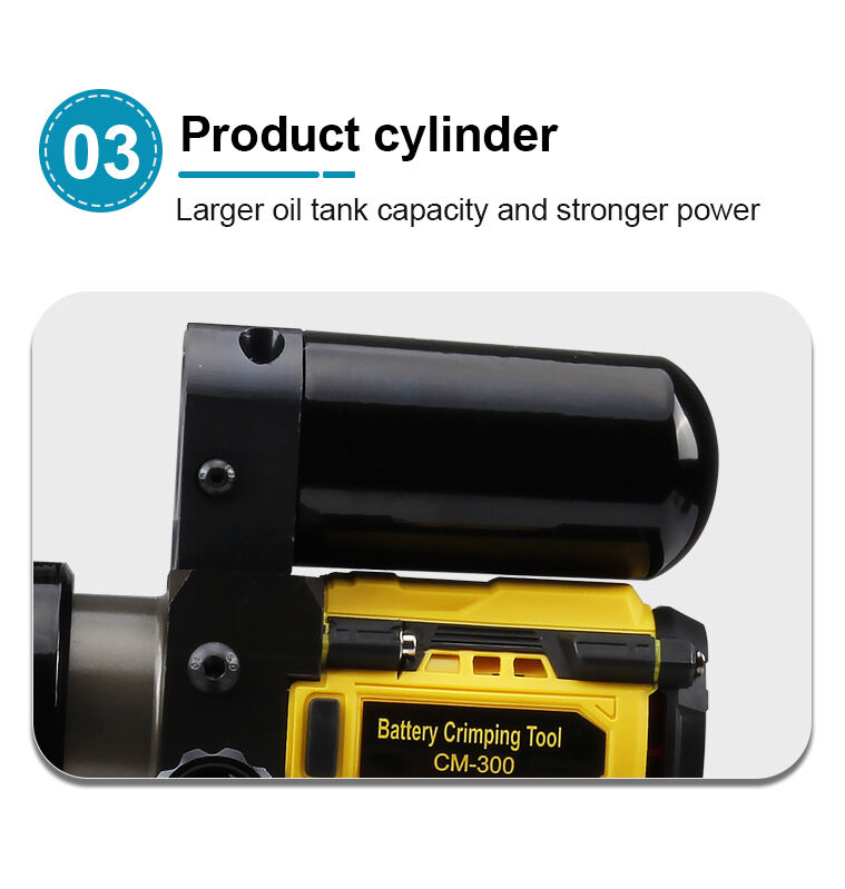 cm 300 rechargeable hydraulic clamp electro   hydraulic crimping tool-9
