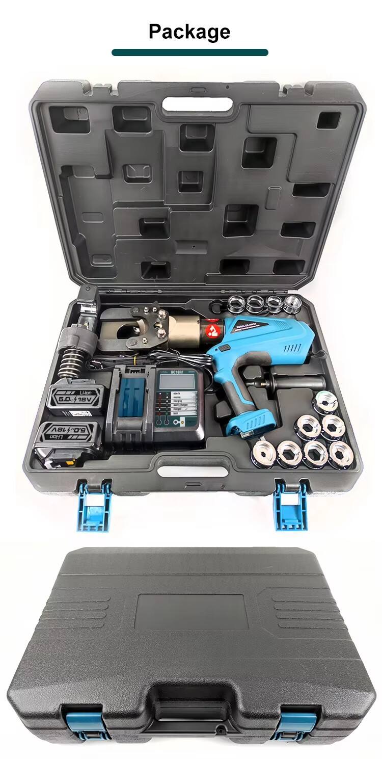 55 cutting and crimping 2 in 1 battery electric hydraulic tool-11