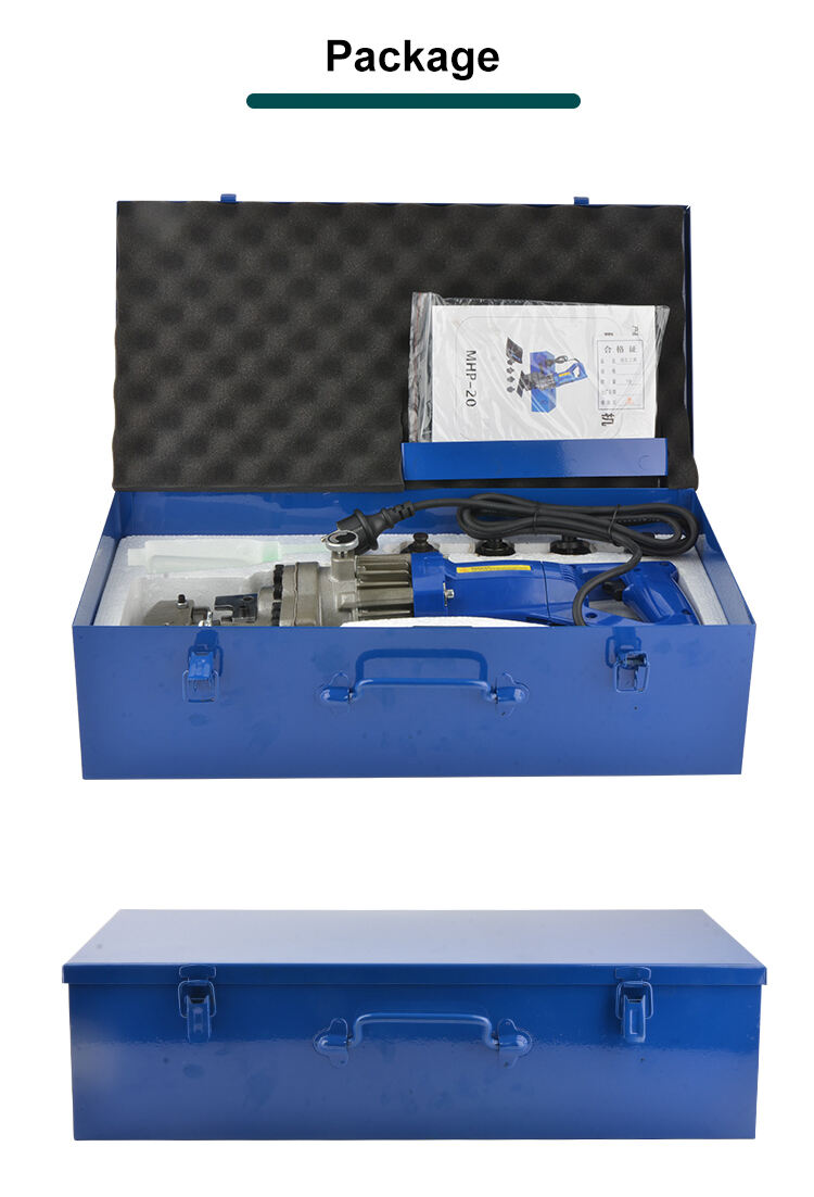 mhp 20 u channel portable electric hydraulic punching tool angle steel hole punching machine-10