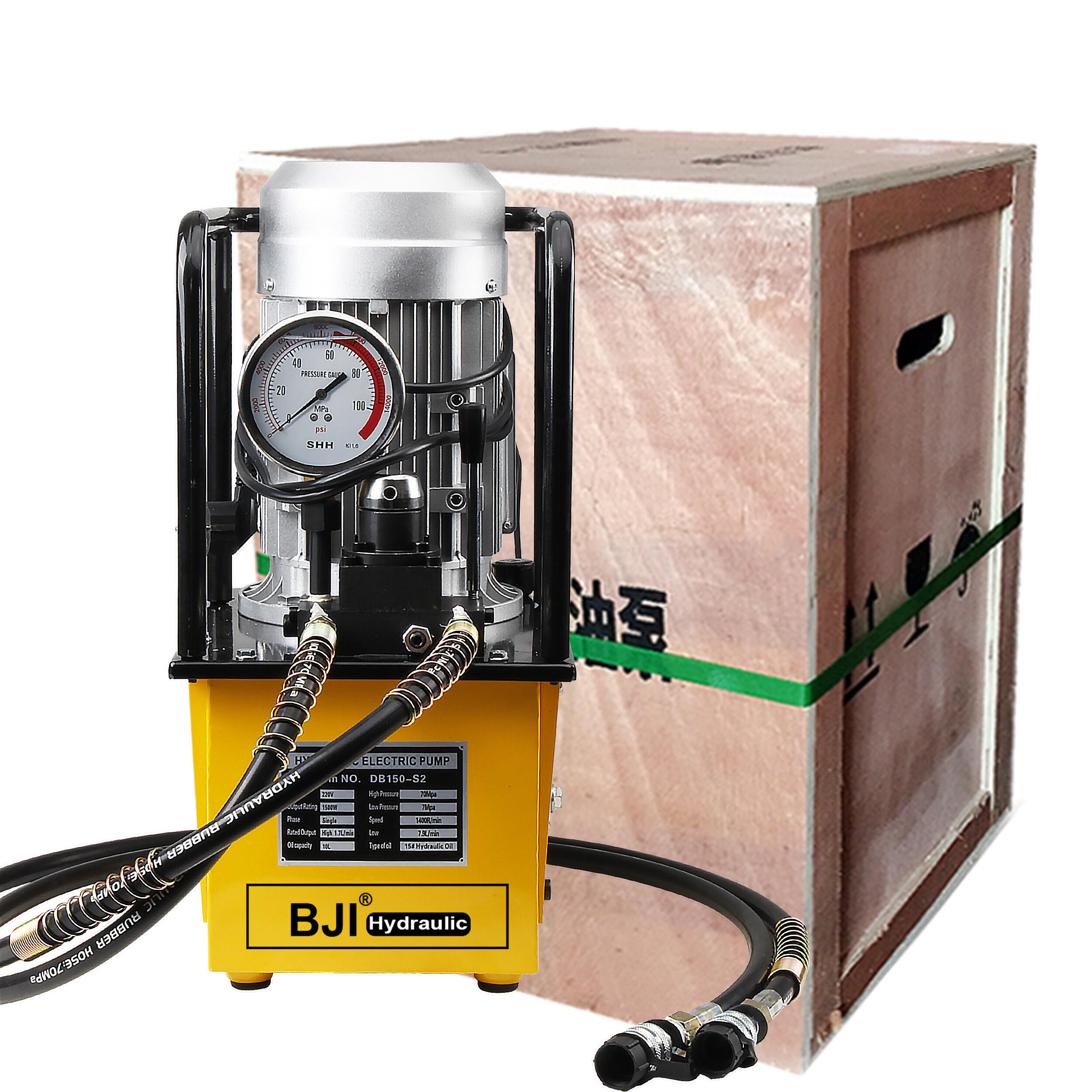 DB150-S2 1.5KW Hydraulic Pump 700 Bar High Pressure Power Pack Hydraulics Pumps