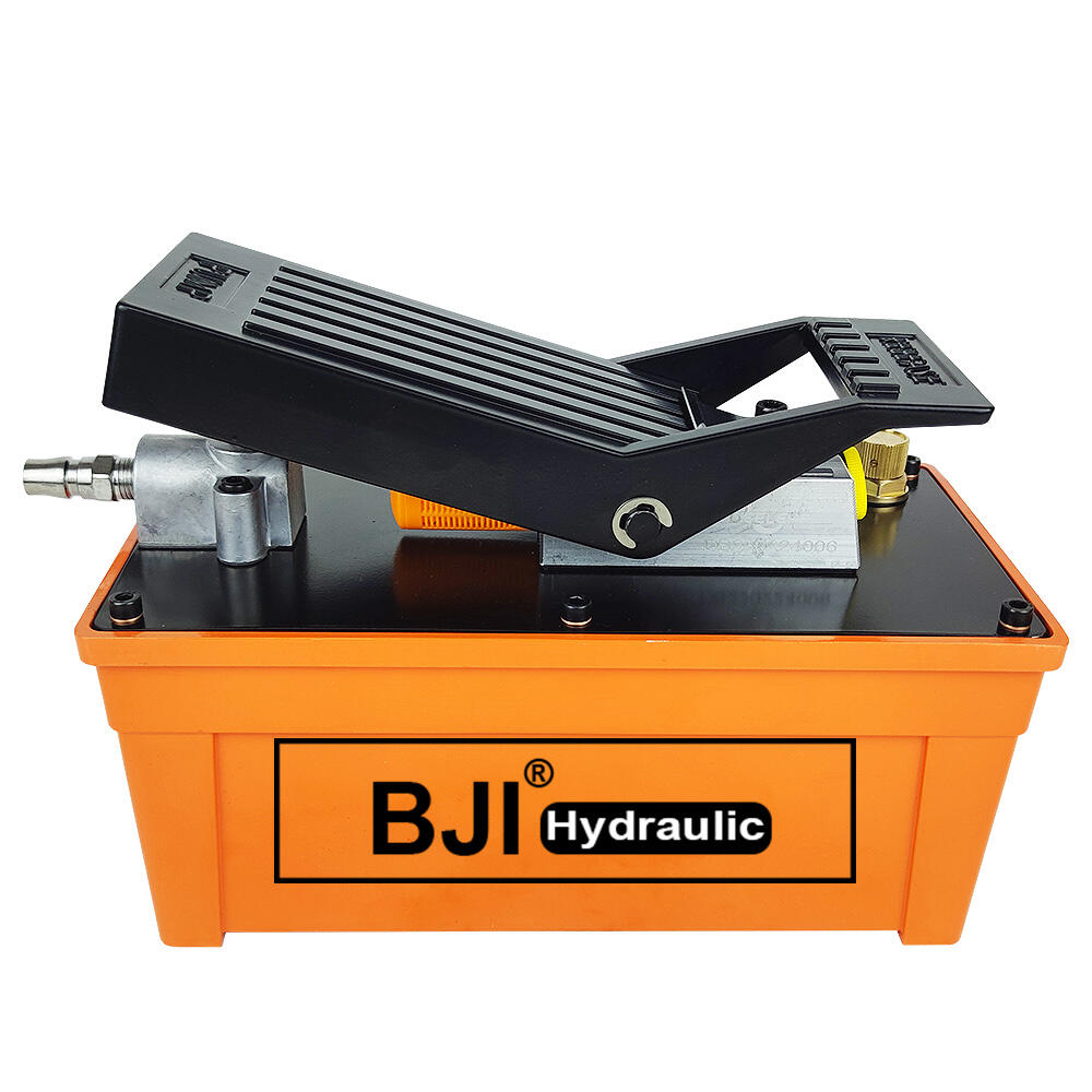 BQ-DA5 Pneumatic Hydraulic Foot Pedal air Pump with 70 MPa Hydraulic Pressure for Single Acting Cylinder
