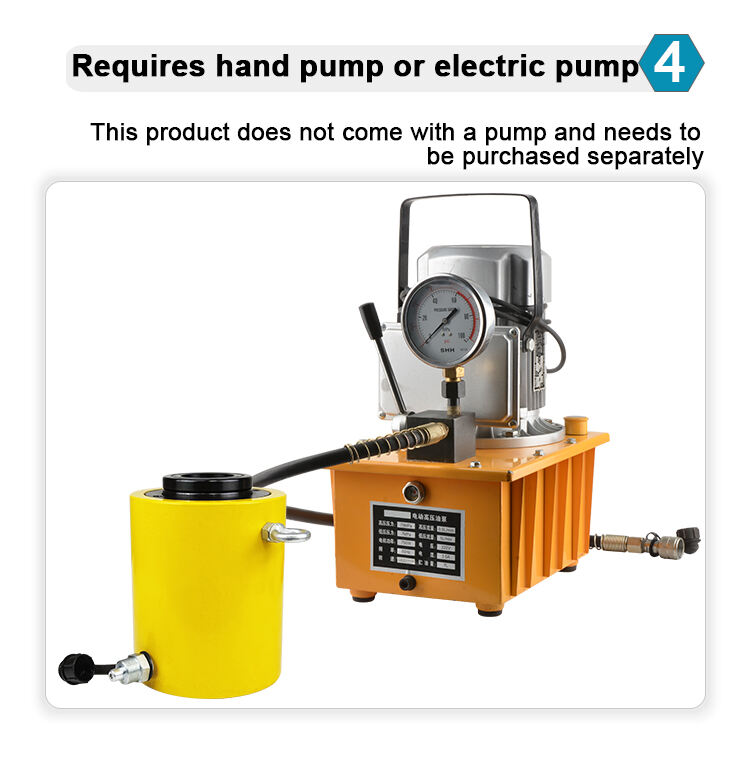 rch 6050 60 ton single acting hollow plunger cylinder-11