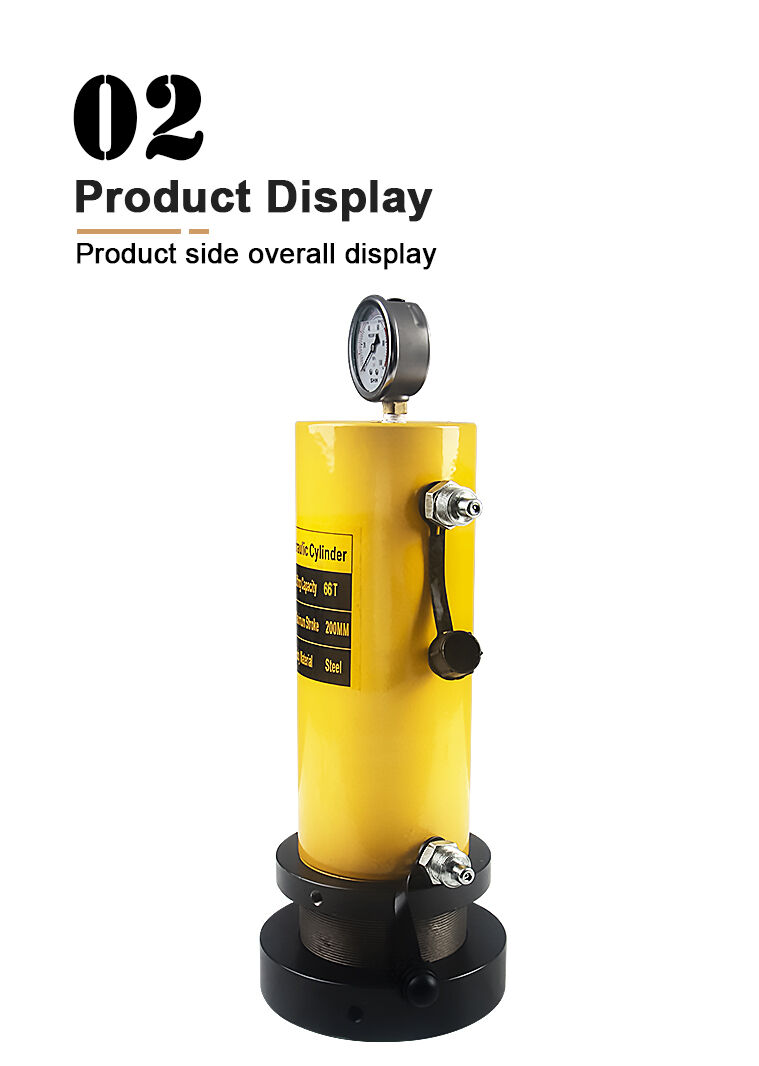 rr 66200 66ton 200mm stroke lock nut hydraulic press cylinder-6