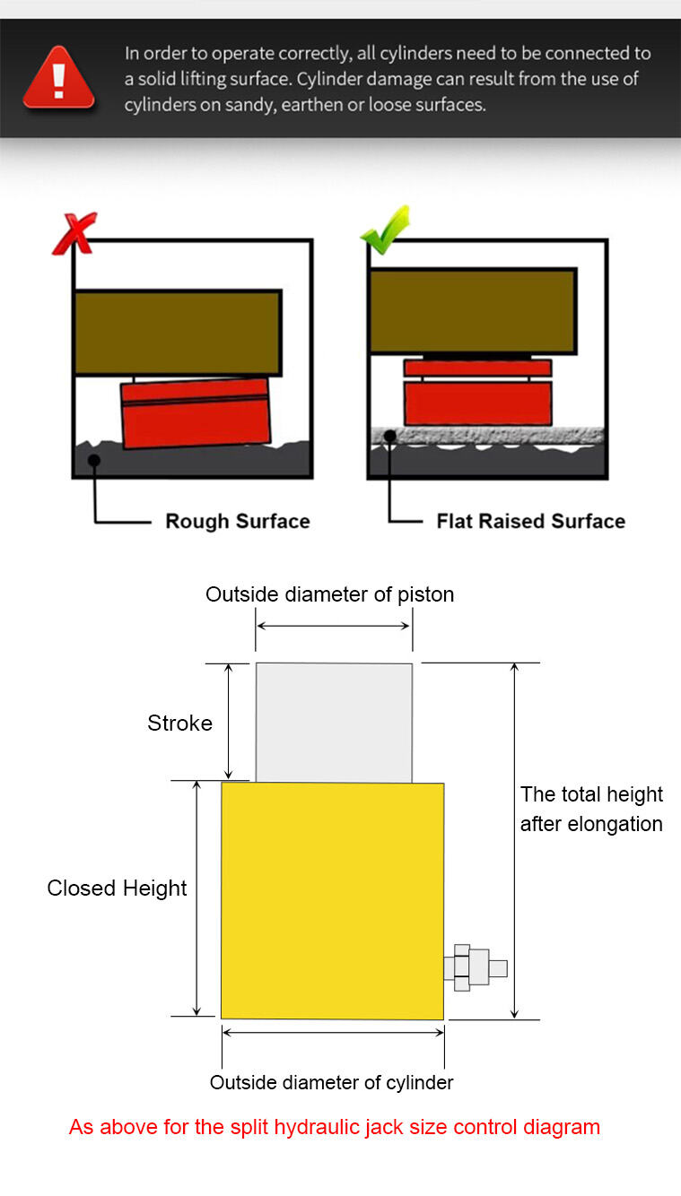 rr 100200 100ton 200mm stroke lock nut hydraulic press cylinder-3