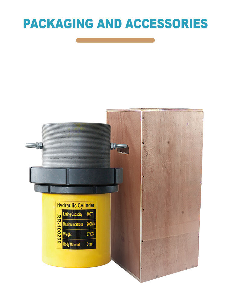 rr 100200 100ton 200mm stroke lock nut hydraulic press cylinder-13