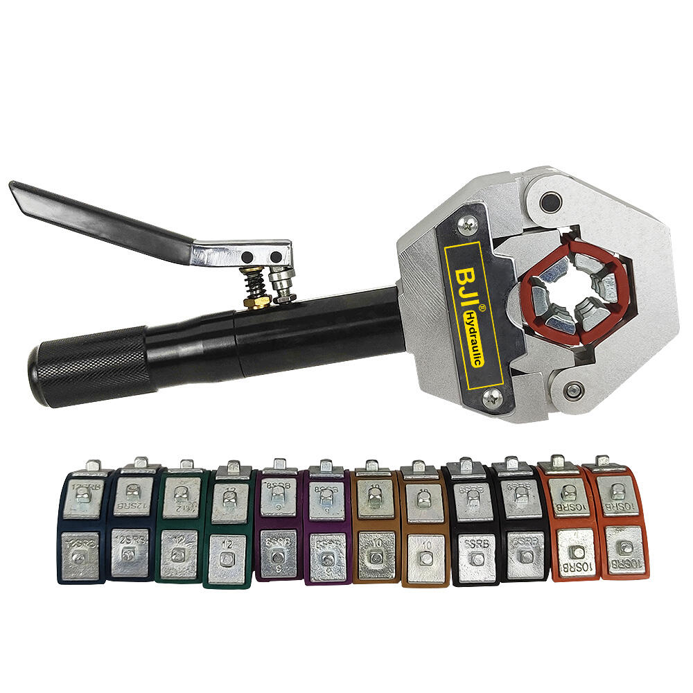 FS-7842 A/C Hose Crimper Kit AC Hose Crimping Tool Manual Handheld Hydraulic Car Repair A/C Hose Crimping Tool
