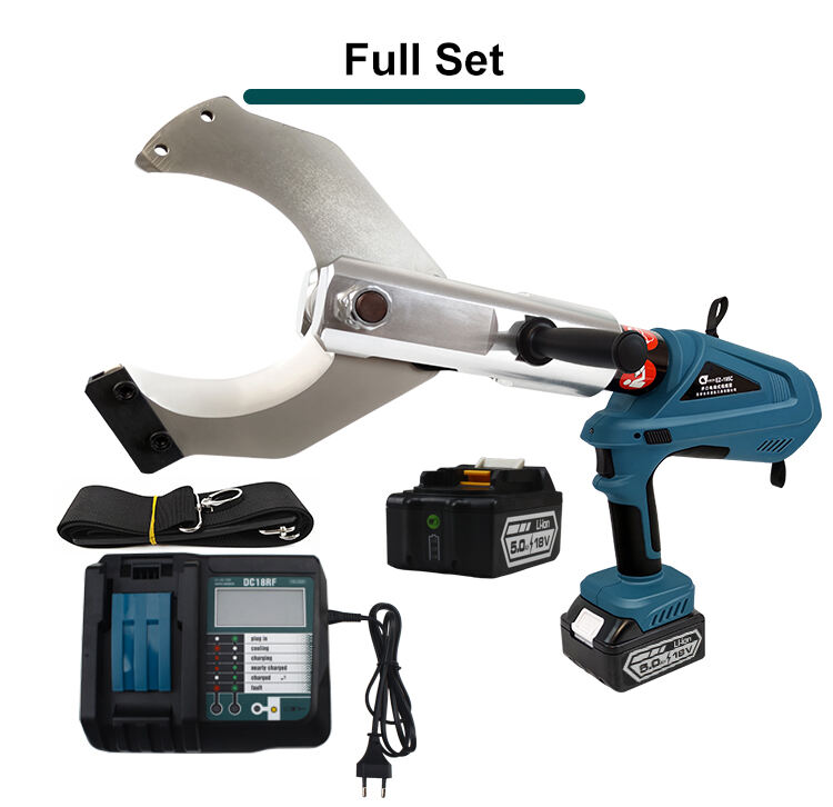 ez 105c cordless battery powered hydraulic cable cutter for dia 105mm armoured cable-3
